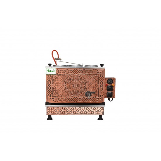 3 DEMLİKLİ BAKIR AKILLI ÇAY KAZANI